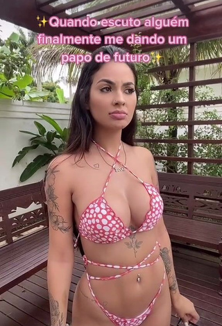 Sexy Pamella Fuego Shows Cleavage in Bikini