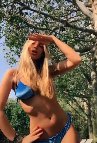 1. Erotic Morel Chekoral in Blue Bikini