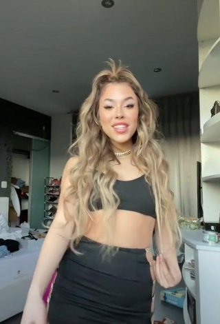 Sweetie Cynthia Parker in Black Crop Top