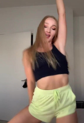 Hot Bailey McManus in Black Crop Top