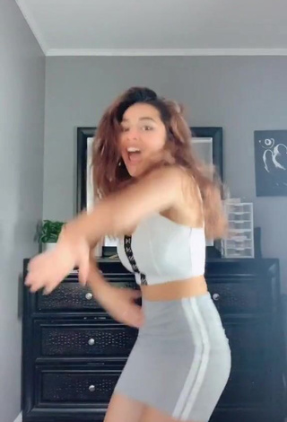 Sexy Divya Sapkota in White Crop Top