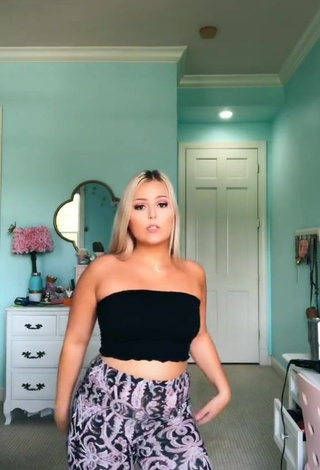 3. Hot Emerson Ansley in Black Tube Top