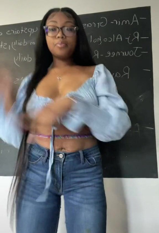 4. Sweetie Destinyy Shows Nipples Braless and Bouncing Boobs