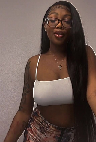 Desirable Destinyy Shows Nipples Braless