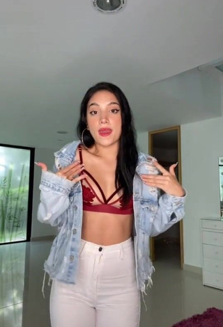 3. Sexy Mariam Obregón in Red Bra