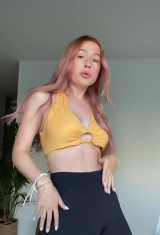 3. Pretty Marie-Sophie in Crop Top