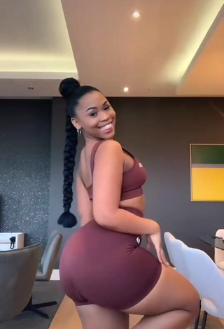 1. Alluring Lluvia Faye Shows Big Butt