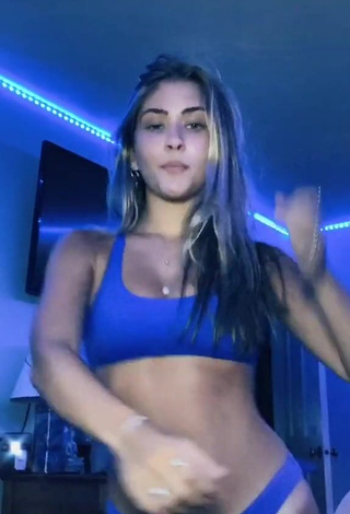 3. Sweet Lexxi.hall Shows Cleavage in Cute Blue Bikini and Bouncing Tits