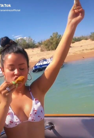 1. Hot Cierra Ramirez Shows Cleavage in Bikini