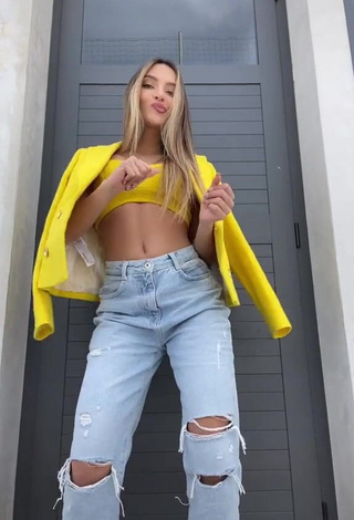 3. Sweet Corinne Pino in Cute Crop Top