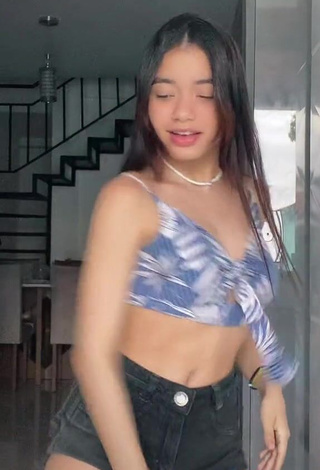 4. Amazing Joana Dorock in Hot Crop Top and Bouncing Tits