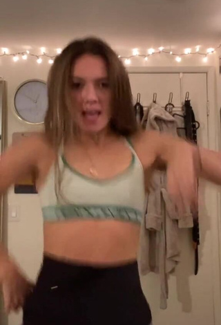 3. Desirable Abby Fenwick Shows Cleavage in Crop Top