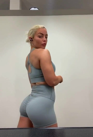 4. Cute Mandy Rose Shows Butt