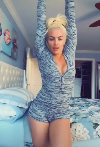 4. Hot Mandy Rose Shows Cleavage in Bodysuit