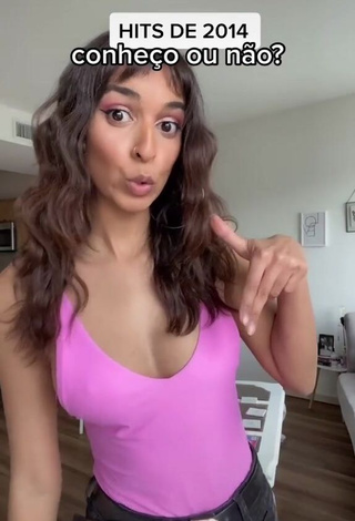 1. Hot Monica Mamudo Shows Nipples without Bra (Side Boob)