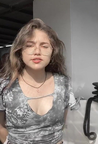 1. Hot Noeliart26 Braless and Bouncing Boobs