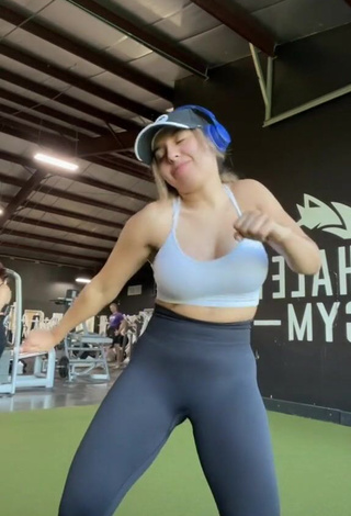 3. Desirable Priscila Montoya Shows Butt in the Sports Club