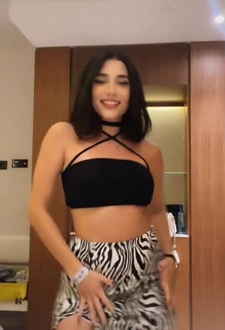 Hot Sam Espinosa Osuna in Black Tube Top