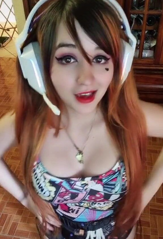 1. San Chan Claudia Demonstrates Seductive Cleavage and Bouncing Tits