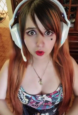 3. San Chan Claudia Demonstrates Seductive Cleavage and Bouncing Tits