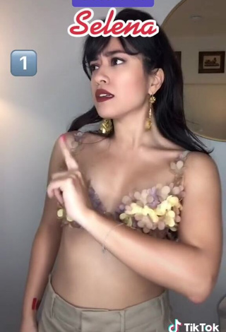 4. Violeta Shows Cleavage in Sexy Bra