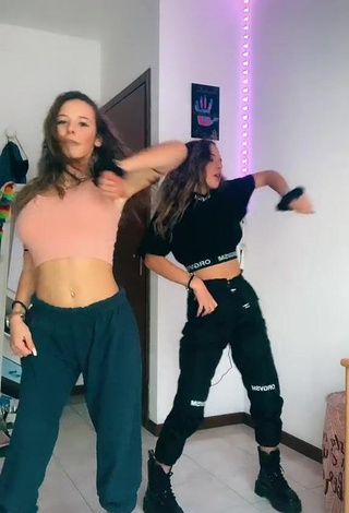 4. Greta & Alice Greali in Hot Crop Top