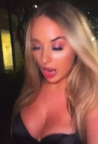 1. Hottest Ali Marie Shows Cleavage and Bouncing Big Breasts