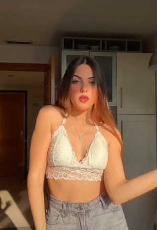 Hottie Lucía Bellido in White Crop Top