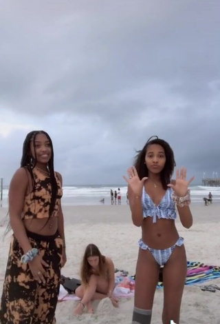 3. Sweetie Jada Wesley in Bikini at the Beach