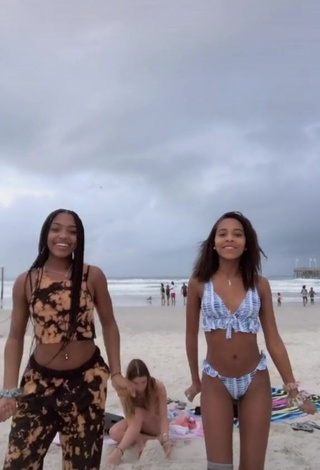 4. Sweetie Jada Wesley in Bikini at the Beach