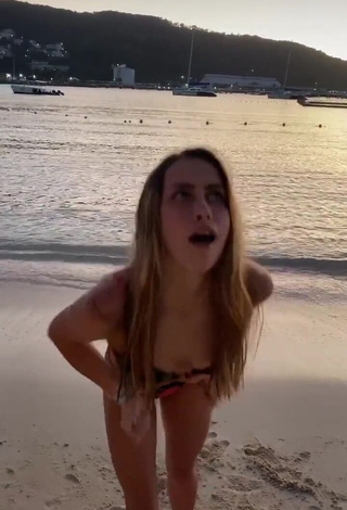 1. Hot Jordan North in Bikini at the Beach