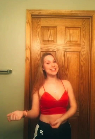 1. Hot Helena Bruder in Red Crop Top