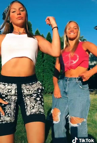 4. Hot Alivia Pickl in Crop Top