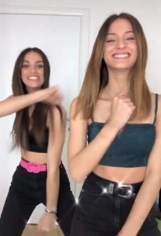 1. Sexy Arianna & Aurora in Crop Top