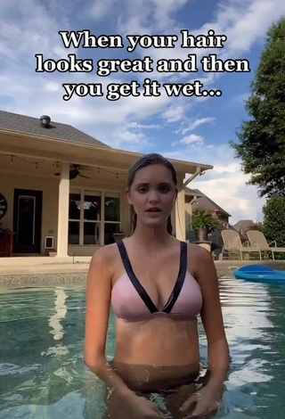 3. Desirable Paige Mackenzie in Bikini at the Pool