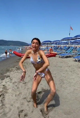 1. Sexy Martina Picardi in Bikini at the Beach