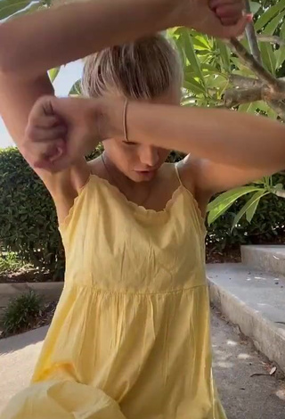 4. Hot Rory Eliza in Yellow Sundress