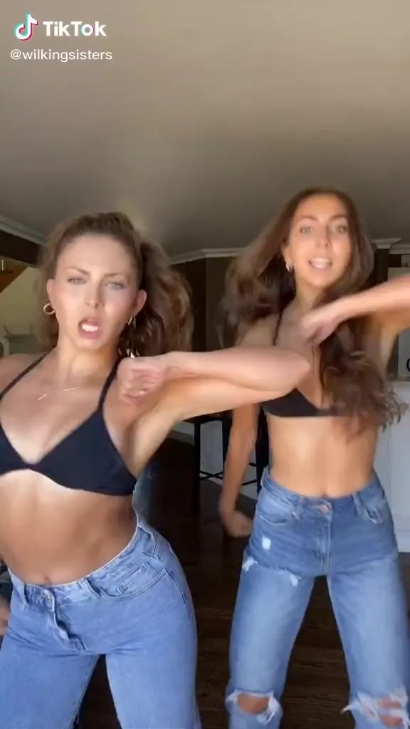 Sexy Melanie Wilking in Black Bikini Top