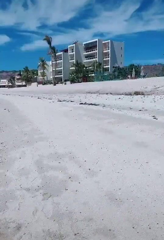 Cute Elaine Haro in Bikini at the Beach