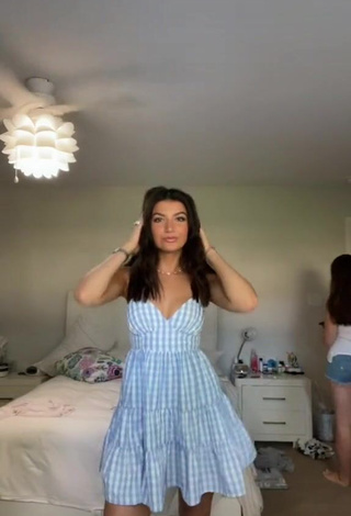 1. Hot Ellie Zeiler in Checkered Sundress