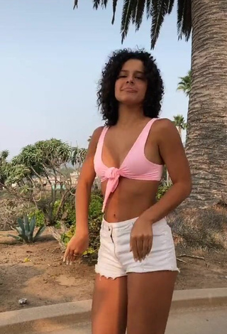 Sweetie Gabriella Saraivah in Pink Bikini Top