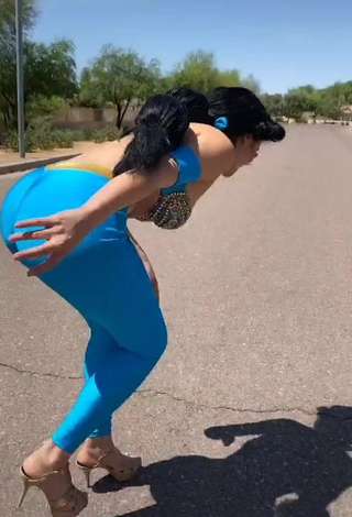 Pretty Jailyne Ojeda Ochoa Shows Cleavage in Crop Top