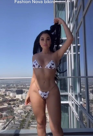 Beautiful Jailyne Ojeda Ochoa in Sexy Bikini on the Balcony