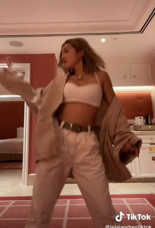 3. Sexy Jelai Andres in White Crop Top