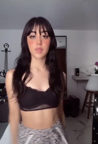 1. Sexy Juls_sal in Black Crop Top