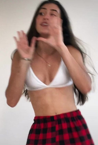 Hot Kauana Hofemã in White Bra