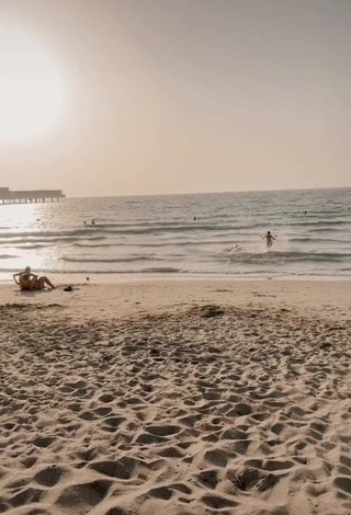 4. Cute Diana in Bikini at the Beach