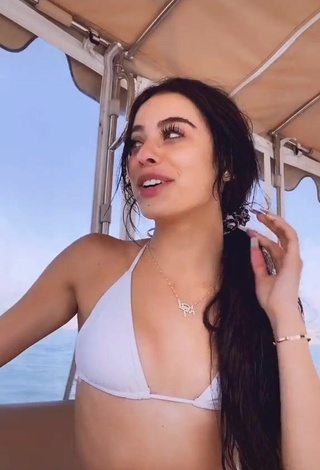 1. Sexy Lauren Kettering in Bikini on a Boat