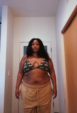 1. Sexy Lizzo in Bikini Top