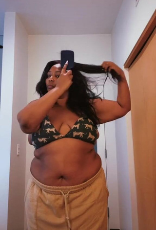 4. Sexy Lizzo in Bikini Top